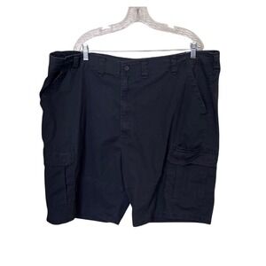 Wrangler Authentics Mens Cargo Ripstop Shorts Size 48 Gray Outdoors Hiking Gorpc